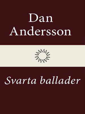 cover image of Svarta ballader